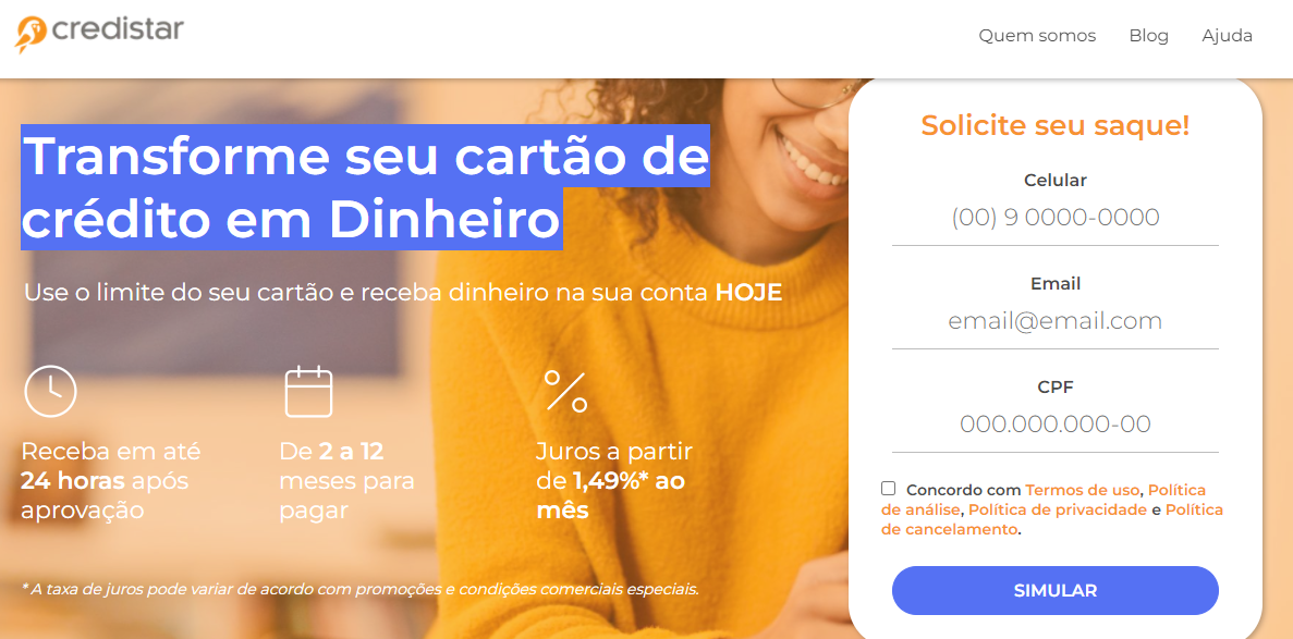 Empréstimo Credistar Conheça Os Benefícios E Como Simular 2750