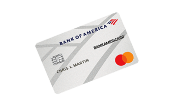 Bank OF Americard Mastercard Card