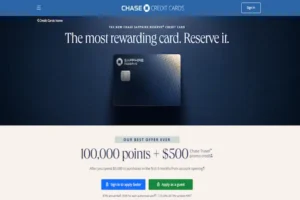 Chase Sapphire Reserve apply