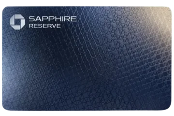 Chase Sapphire Reserve card