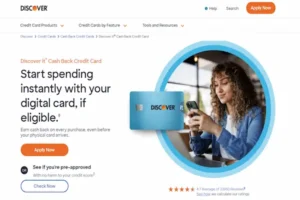 Apply for the Discover it Cash Back Card