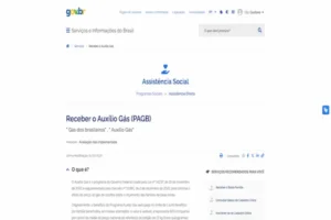 Auxílio Gás e Gás do Povo