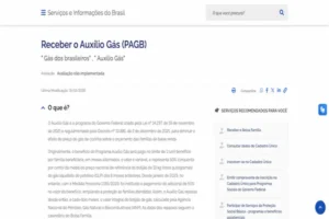 Auxílio Gás e Gás do Povo