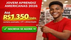 jovem aprendiz americanas