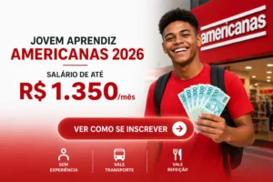 jovem aprendiz americanas