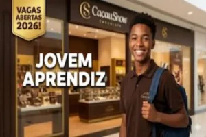 jovem aprendiz cacau show