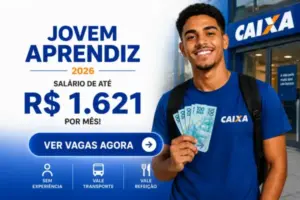jovem aprendiz caixa