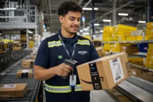 auxiliar logístico Amazon