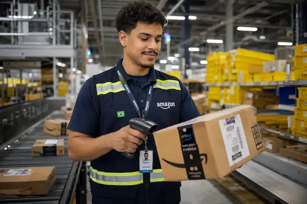 auxiliar logístico Amazon